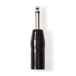 Nedis COTP15942BK, XLR, 6,35 mm, Noir