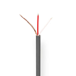 Nedis COTR15011GY100 câble audio 100 m Gris