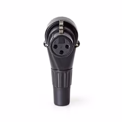 Nedis COTP15903BK connecteur de fils XLR Noir