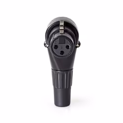 Nedis COTP15903BK connecteur de fils XLR Noir