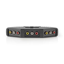 Nedis VSWI2403BK commutateur audio Noir