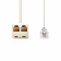 Nedis TCGP90820IV20 câble de téléphone Ivoire