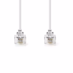 Nedis TCGP90200WT50 câble de téléphone Blanc