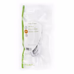 Nedis TCGP90200WT50 câble de téléphone Blanc