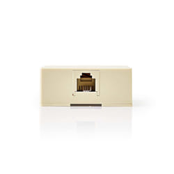 Nedis TCGP90822IV connecteur de fils RJ-11 Ivoire