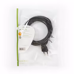 Nedis PCGP11055BK30 câble électrique Noir 3 m Prise d'alimentation type C IEC 320