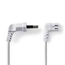 Nedis PCGP11055WT30 câble électrique Blanc 3 m Coupleur C7