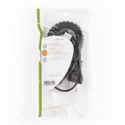 Nedis PCGP11042BK20 câble électrique Noir 2 m Coupleur C7