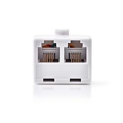 Nedis TCGP90995WT séparateur ou commutateur de câbles Blanc