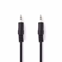 Nedis CAGT22000BK15, 3,5mm, Mâle, 3,5mm, Mâle, 1,5 m, Noir