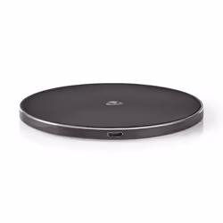 Nedis WCHAQ10W1BK chargeur d'appareils mobiles Smartphone, Tablette Noir USB Recharge sans fil Intérieure