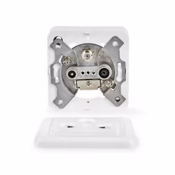 Nedis SWBX100WT accessoire satellite Blanc, Argent