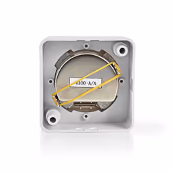 Nedis SWBX100WT accessoire satellite Blanc, Argent