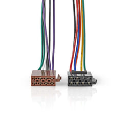 Nedis ISOCSTANDVA pièce et accessoire de récepteur de média de voiture Adaptateur ISO