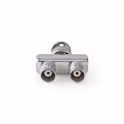 Nedis CVGP01946ME connecteur de fils BNC Argent
