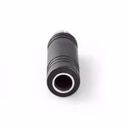 Nedis CAGP24933BK changeur de genre de câble RCA 6.35 mm Female Noir