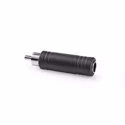 Nedis CAGP24933BK changeur de genre de câble RCA 6.35 mm Female Noir