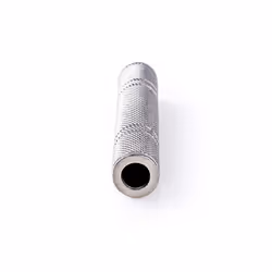 Nedis CAGP23950ME changeur de genre de câble 6.35 mm Female Argent