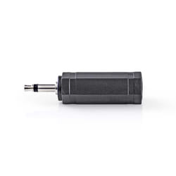 Nedis CAGP22934BK changeur de genre de câble 3.5 mm 6.35 mm Female Noir