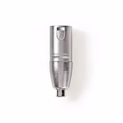 Nedis CAGP15930ME, XLR (3-pin), RCA Female, Argent