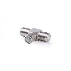 Nedis CSGP41957ME connecteur de fils F-type Argent