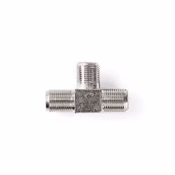 Nedis CSGP41957ME connecteur de fils F-type Argent