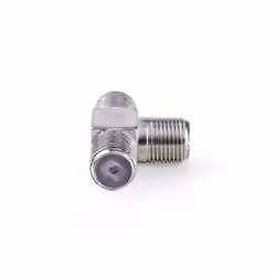 Nedis CSGP41957ME connecteur de fils F-type Argent