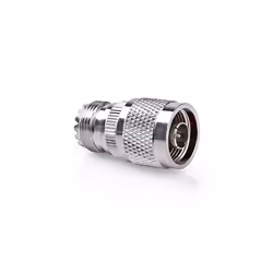 Nedis CSGP42942ME, N-Type / PL259, Argent, Métal, Nickel, 32 mm, 18 mm