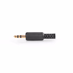 Nedis CAVC22900BKG, 3.5mm M, Noir, PVC, Or, 4 mm, 25 pièce(s)