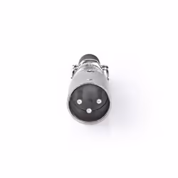 Nedis CAVC15904ME connecteur de fils XLR 3-pin Argent