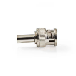 Nedis CVVC01905ME connecteur de fils BNC Argent