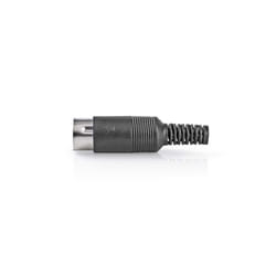 Nedis CAVC20903BK connecteur de fils 6p. DIN Noir