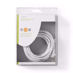 Nedis CCGB85121WT50 câble de réseau Blanc 5 m Cat5e SF/UTP (S-FTP)