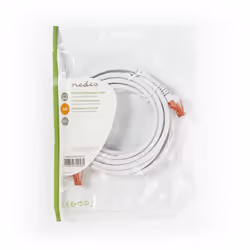 Nedis CCGP85200WT30 câble de réseau Blanc 3 m Cat6 U/UTP (UTP)