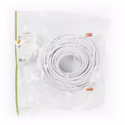 Nedis CCGP85200WT300 câble de réseau Blanc 30 m Cat6 U/UTP (UTP)