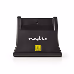 Nedis CRDRU2SM3BK, SmartMedia, Noir, Acrylonitrile-Butadiène-Styrène (ABS), USB 2.0, 81 mm, 63 mm