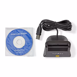 Nedis CRDRU2SM3BK lecteur de carte mémoire USB 2.0 Noir - Vue supplémentaire 7