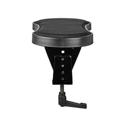 Nedis ERGOCAR200BK pièce de fauteuil informatique et de bureau Noir Synthétique ABS, Caoutchouc Accoudoir