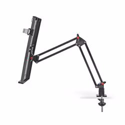 Nedis ERGOCH300BK support de livre Noir, Gris Métal, Plastique