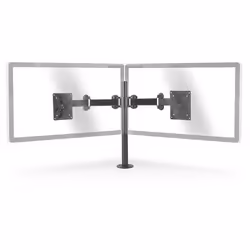 Nedis ERGODMM100BK, Pince, 14 kg, 35,6 cm (14"), 61 cm (24"), 100 x 100 mm, Noir