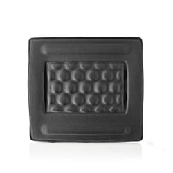Nedis ERGOGBS100BK coussin dorsal Noir Tissu, mousse Dossier rembourré