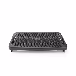 Nedis ERGOFR100BK, Noir, 425 mm, 310 mm, 25 mm, 1,14 kg