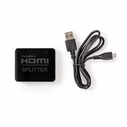 Nedis VSPL34002BK répartiteur vidéo HDMI 2x HDMI - Vue supplémentaire 7