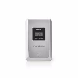 Nedis WEST201GY station météo numérique Noir, Argent - Vue supplémentaire 6