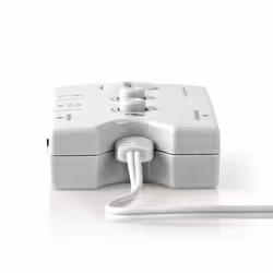 Nedis ASCR10020GY commutateur audio Ivoire