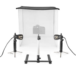 Nedis SKT012WT Kit studio photo Noir, Bleu, Rouge, Blanc