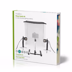 Nedis SKT012WT Kit studio photo Noir, Bleu, Rouge, Blanc - Vue supplémentaire 5