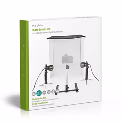 Nedis SKT012WT Kit studio photo Noir, Bleu, Rouge, Blanc - Vue supplémentaire 6