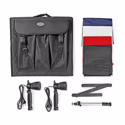 Nedis SKT012WT Kit studio photo Noir, Bleu, Rouge, Blanc - Vue supplémentaire 7