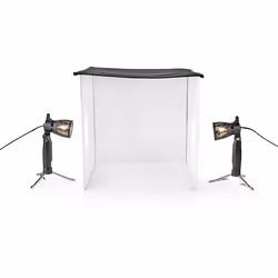 Nedis SKT010WT Kit studio photo Noir